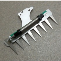 Patentschaar®  Kaak Knipmachine RVS 225 mm lang, steek 30 mm, 8 tanden