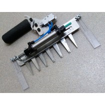 Patentschaar® Pneumaat RVS 182,5 mm lang, steek 28 mm, 7 tanden