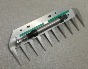 Patentschaar®  Basis Meerlingschaar RVS 266.5 mm lang, steek 28 mm, 10 tanden